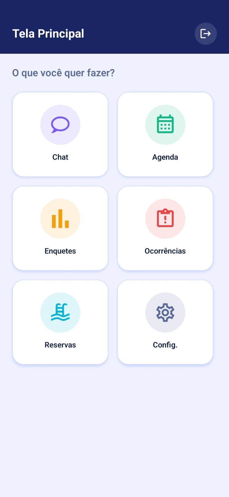 App - Tela Principal